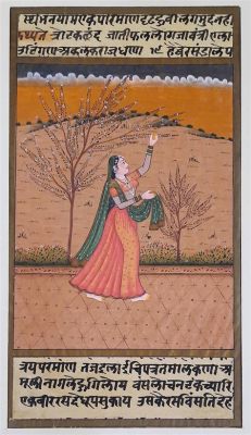 Ragmala: Miniature Painting Delighting in Mythological Narrative and Vibrant Hues!