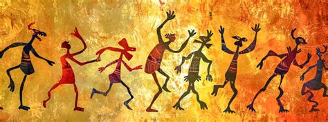 The Dance of Ancestors : Una Sinossi di Figure Vibranti e Espressioni Antiche