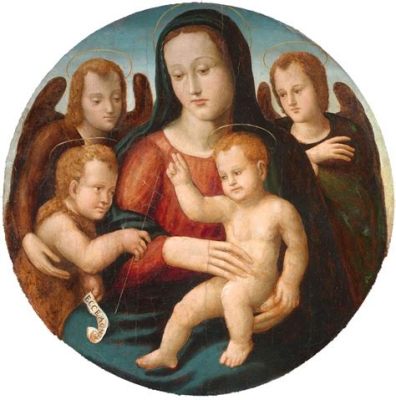  La Madonna con Bambino e Angeli di Vohannes: Un Ritratto Intimamente Umano con Accenni di Mistico Splendore!